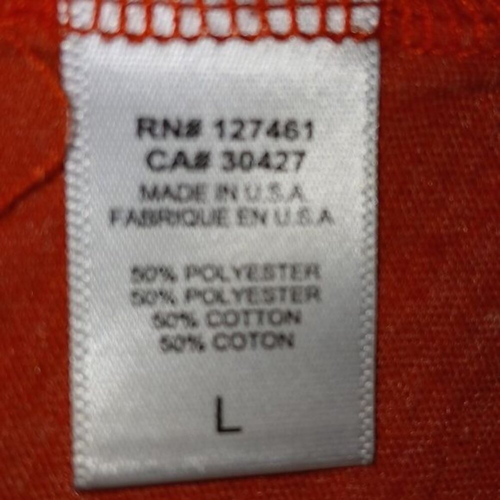 Wildfox Avoiding Adulting Orange V-Neck T-shirt - Picture 7 of 7